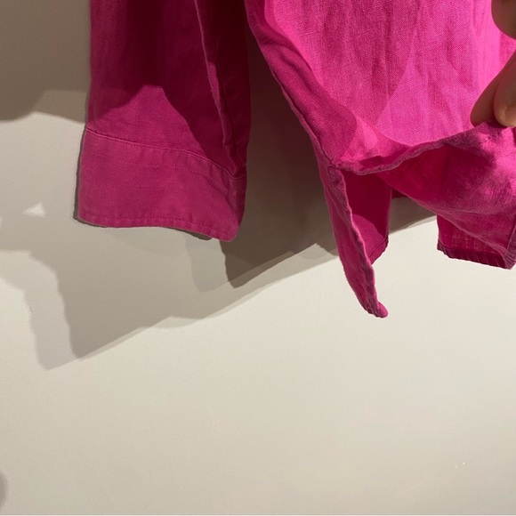 Lauren Ralph Lauren Linen blouse fushia pink - Picture 13 of 14